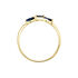 Damenring Gold 375 Saphir 0,41ct Blatt Inrisa - Ringe mit Edelsteinen Damen | OROVIVO