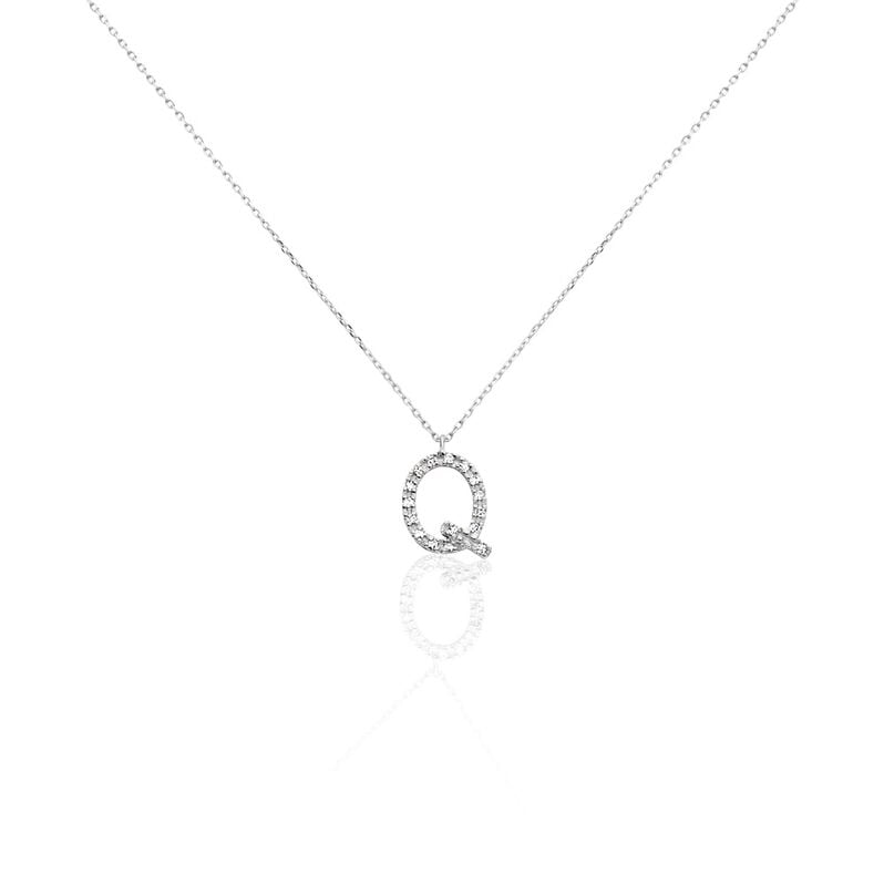 Collier Oran Or Weiss Diamant - Spannringe Damen | OROVIVO
