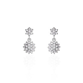 Damen Ohrstecker Silber 925 Zirkonia Parisa - Ohrstecker Damen | OROVIVO