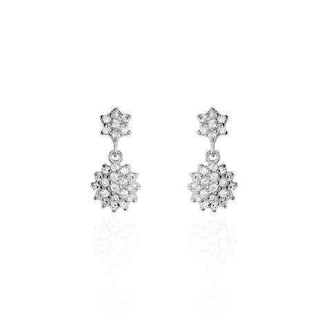 Damen Ohrstecker Silber 925 Zirkonia Parisa - Ohrstecker Damen | OROVIVO