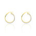 TITA CROISEES FILS Damen Creolen Gold Bicolor 375 (9 Karat) B 1,5 mm