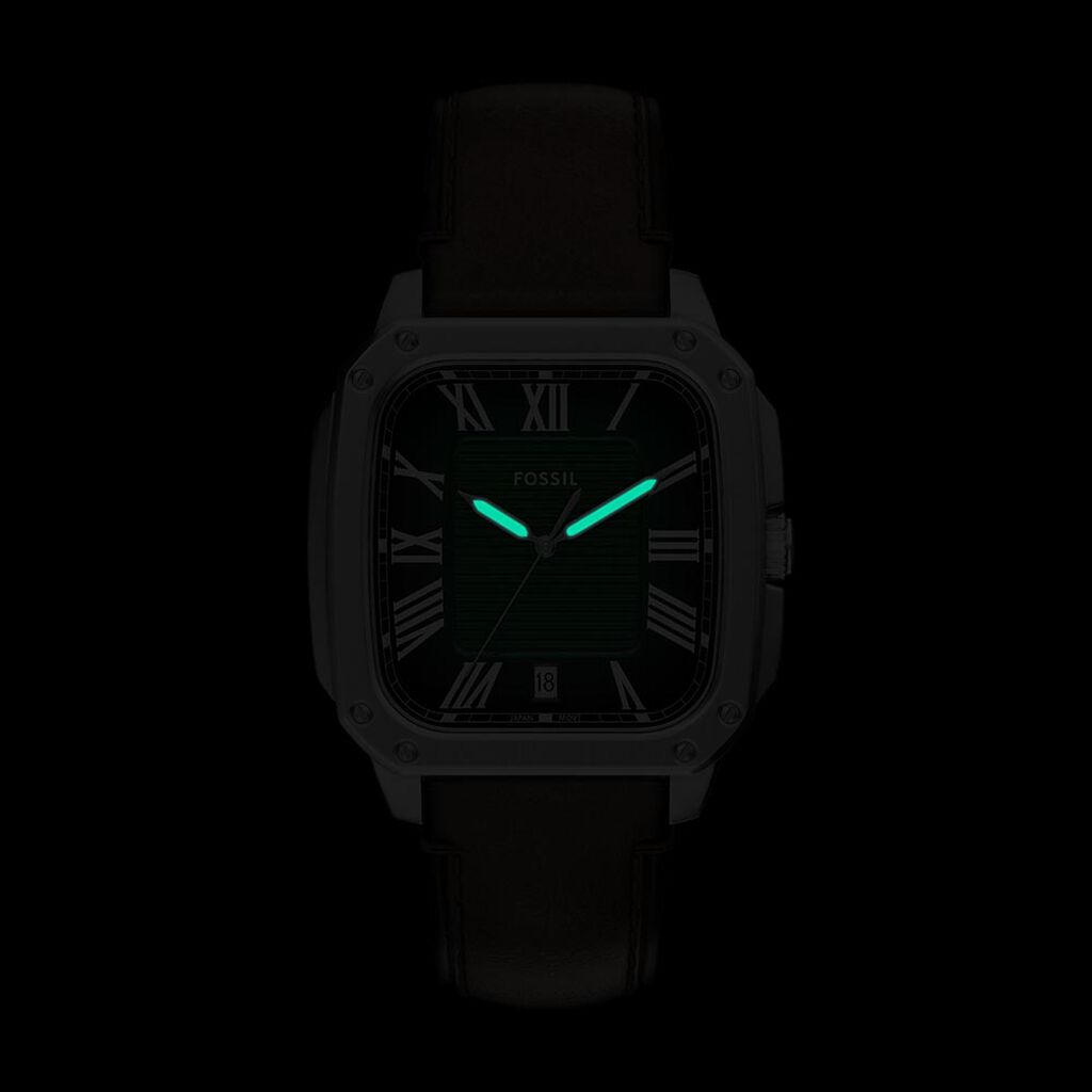 Montre Fossil Crosby Vert