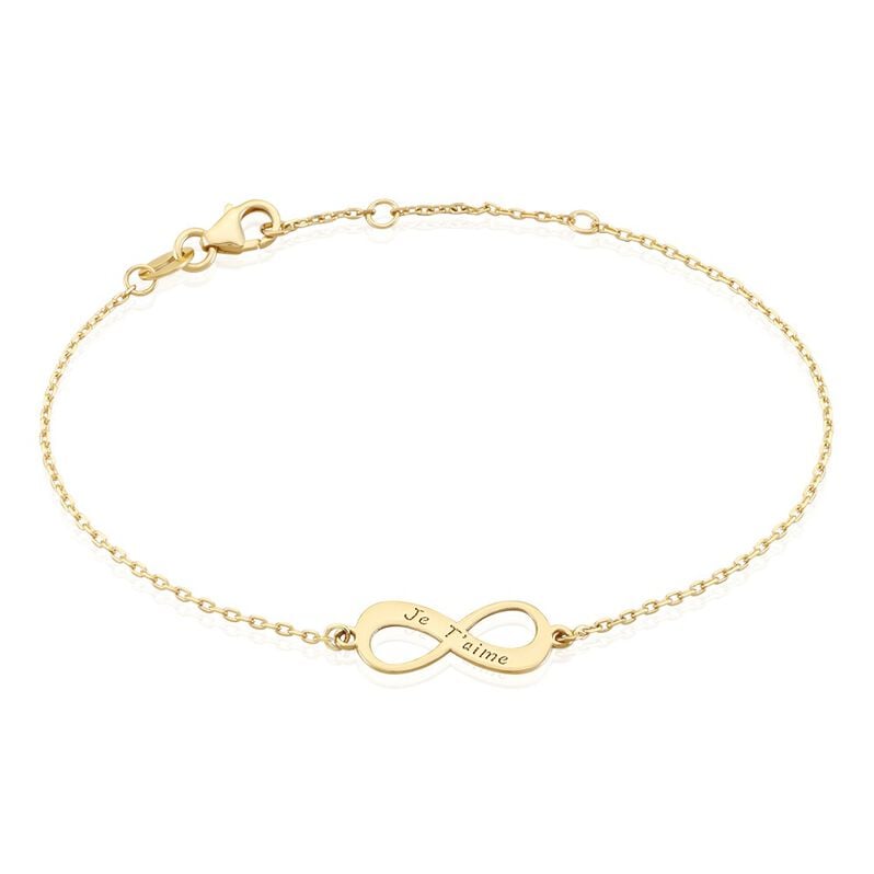 Bracelet Plaqué Or Jaune Sammie - Spannringe Damen | OROVIVO