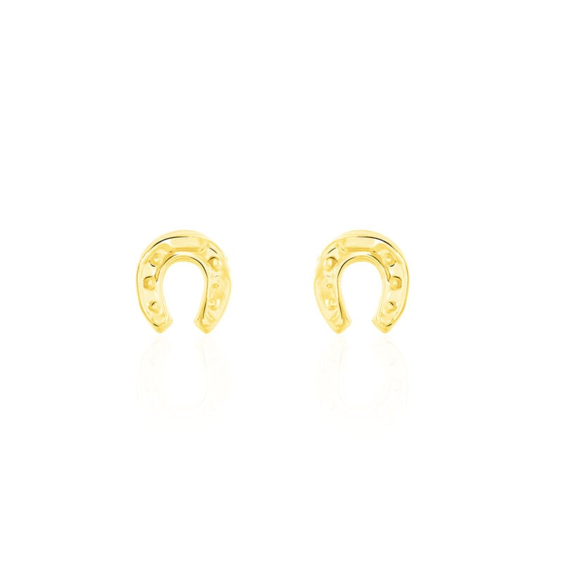 Ohrstecker Gold 375 Hufeisen - Ohrstecker Familie | OROVIVO