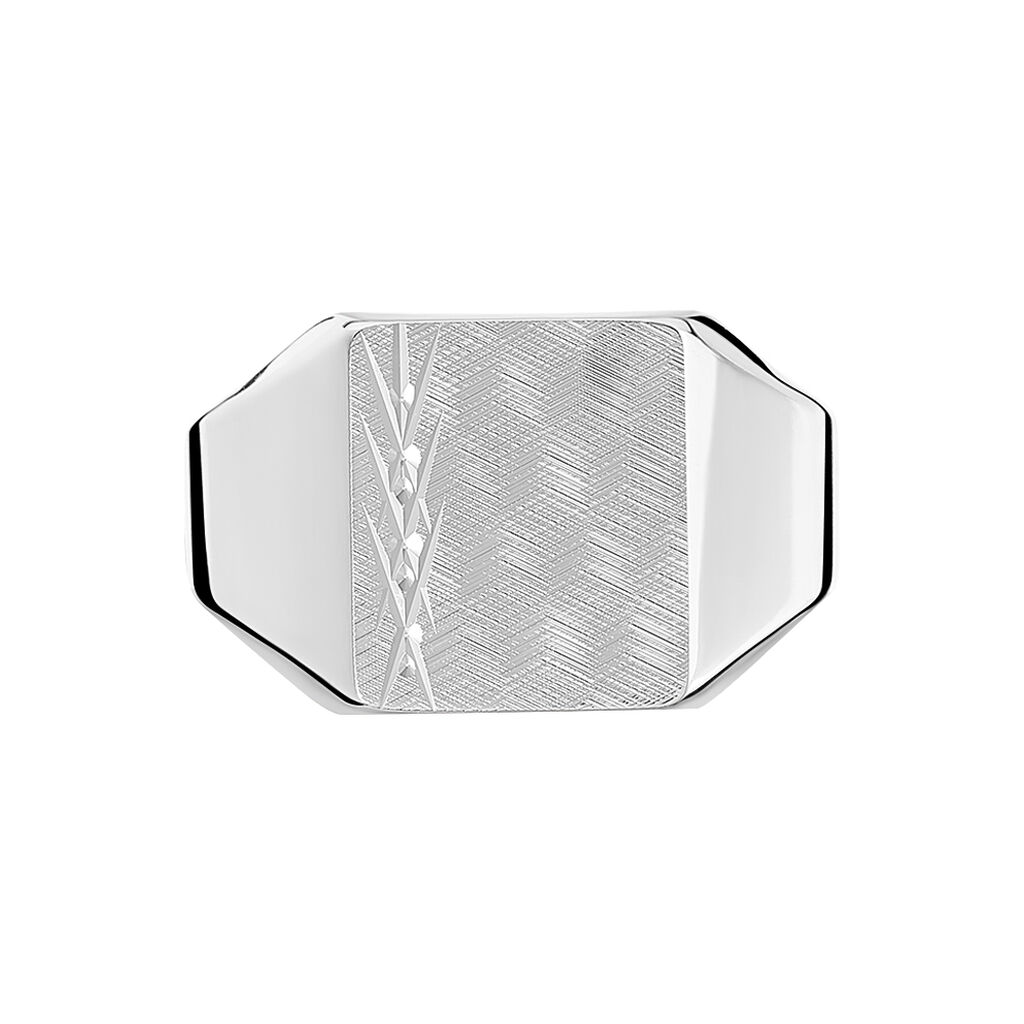 Chevalière Firdaousse Argent Blanc - Spannringe Herren | OROVIVO