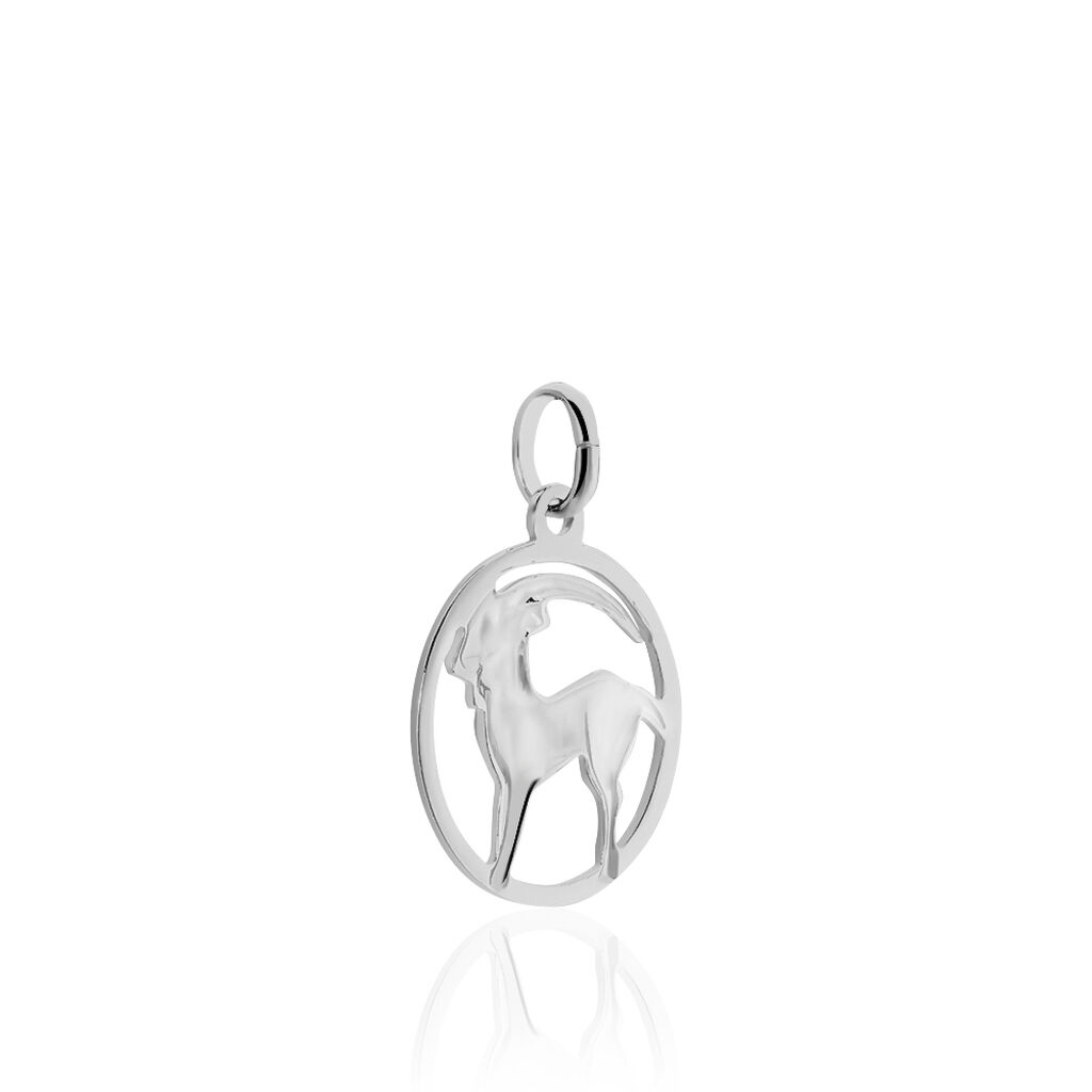 Herrenanhänger Silber 925 Sternzeichen Steinbock - Schmuckanhänger Unisex | OROVIVO