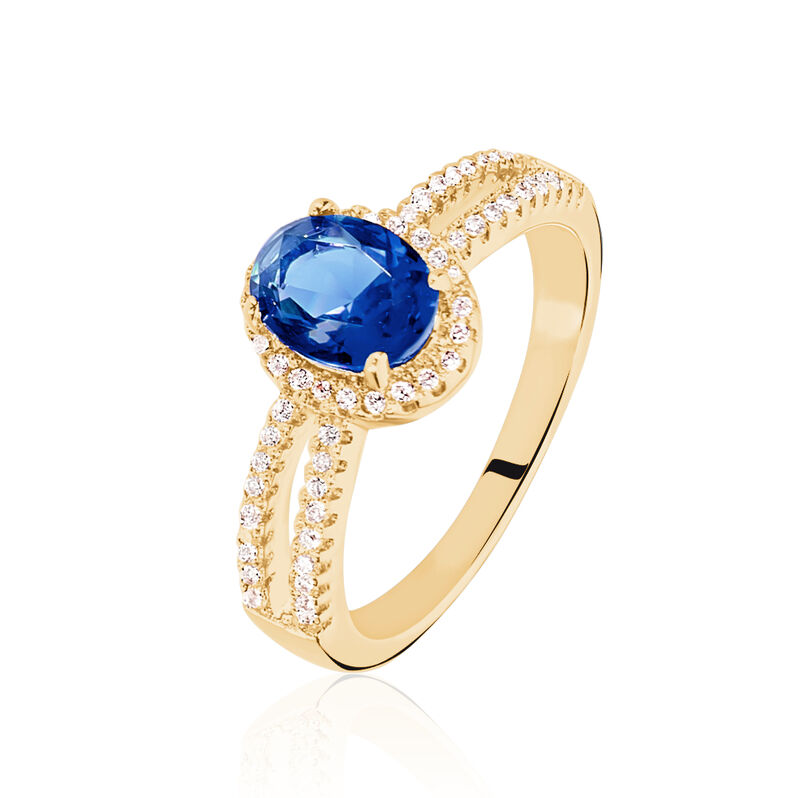 Bague Plaque Or Jaune Lucile - Spannringe Damen | OROVIVO