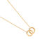 Damen Collier Gold 375 (9 Karat) Kreis