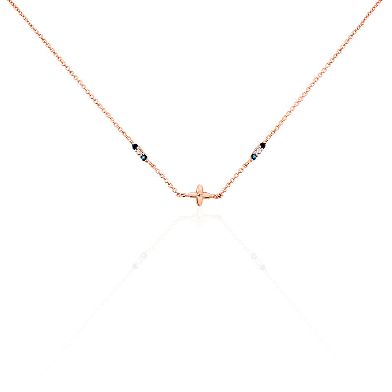 Collier Argent Rose Esia - Spannringe Damen | OROVIVO