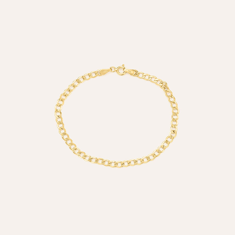 Bracciale Catena Mon Petit Oro Giallo - Spannringe Kinder | OROVIVO