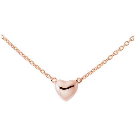 Damen Collier Silber rosevergoldet 925 Herz Latana  - Halsketten Damen | OROVIVO
