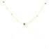 RUBY Damen Collier Gold 375 (9 Karat) Zirkonia Multicolour