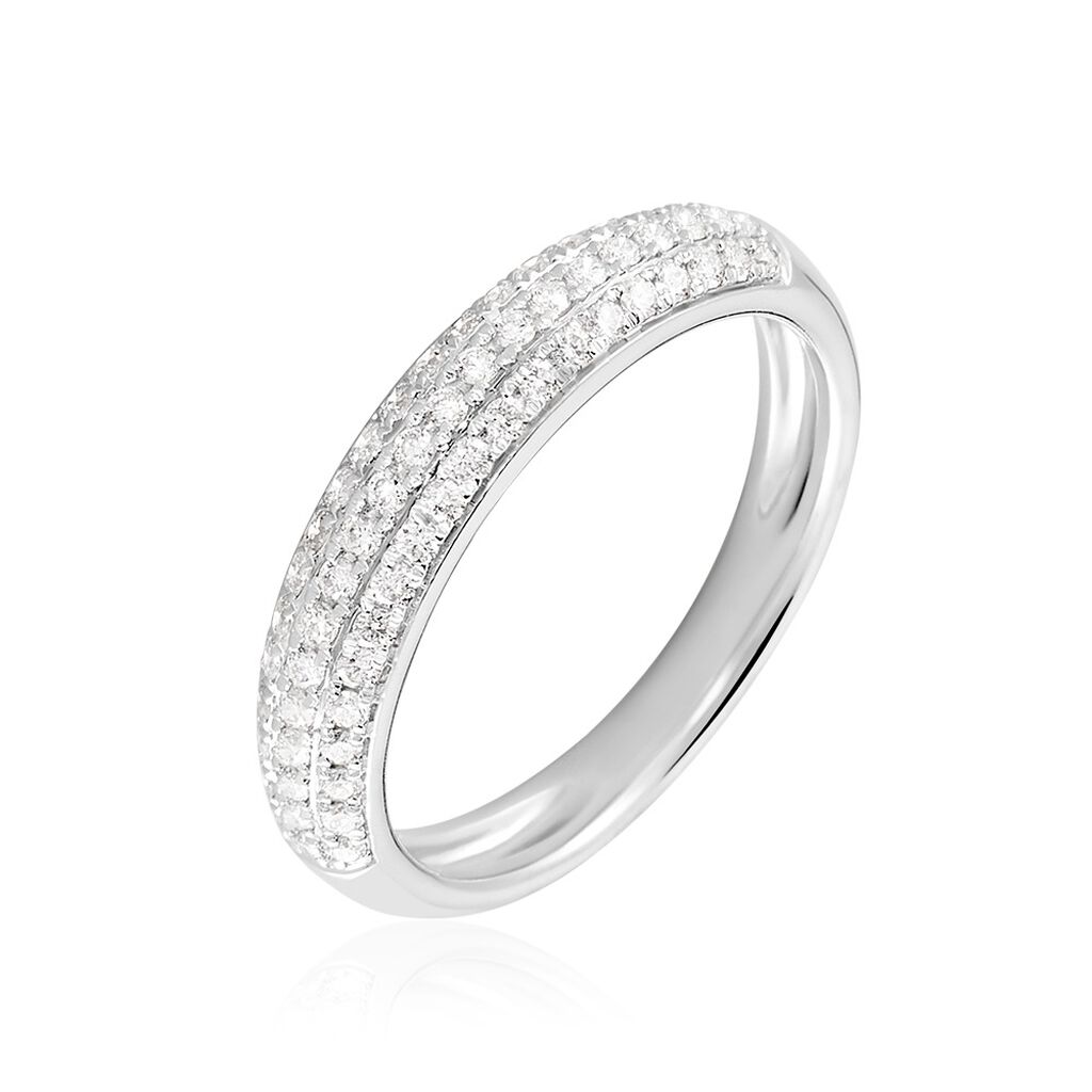 Brandice Damen Ring Wei&szlig;gold 585 (14 Karat) Diamant Wei&szlig; 0,34 ct
