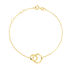 Doblo Damen Armband Gold 375 (9 Karat)