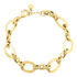 ANGELIQUE Damen Armkette Silber vergoldet 925 Oval B 11,3 mm