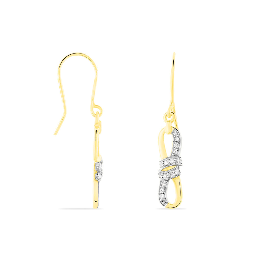 Boucles D'oreilles Or Jaune Sybile - Spannringe Damen | OROVIVO