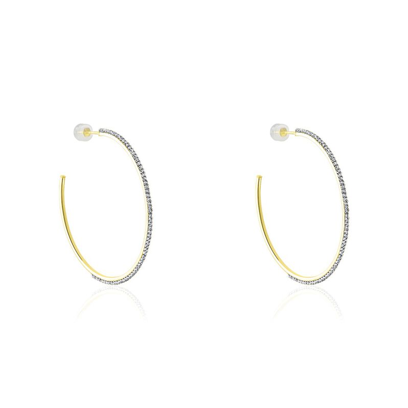 Créoles Tyhana Fil Carre Or Jaune Oxyde - Spannringe Damen | OROVIVO