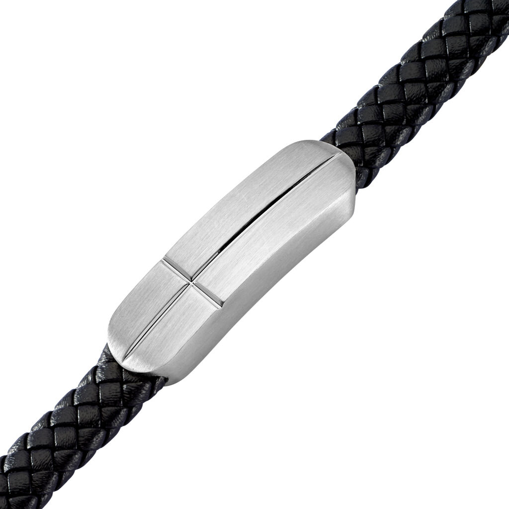 MICHAEL Herren Armband Edelstahl Oval