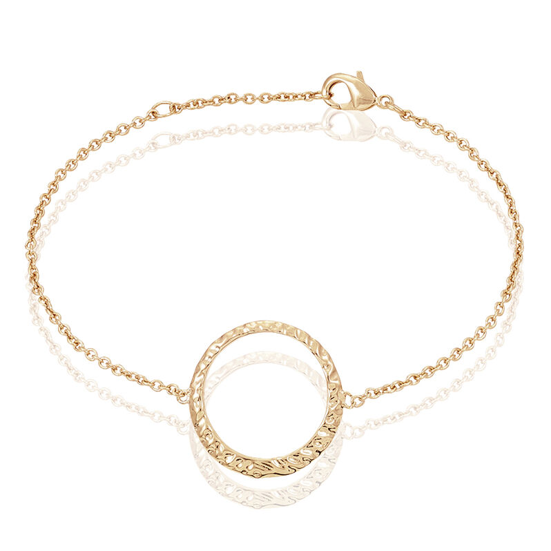 Bracelet Plaque Or Shanize Cercle - Spannringe Damen | OROVIVO