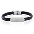 MICHAEL Herren Armband Edelstahl Oval