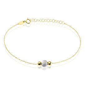 Damenarmband Gold 375 Kugel Silber - Armbänder Damen | OROVIVO