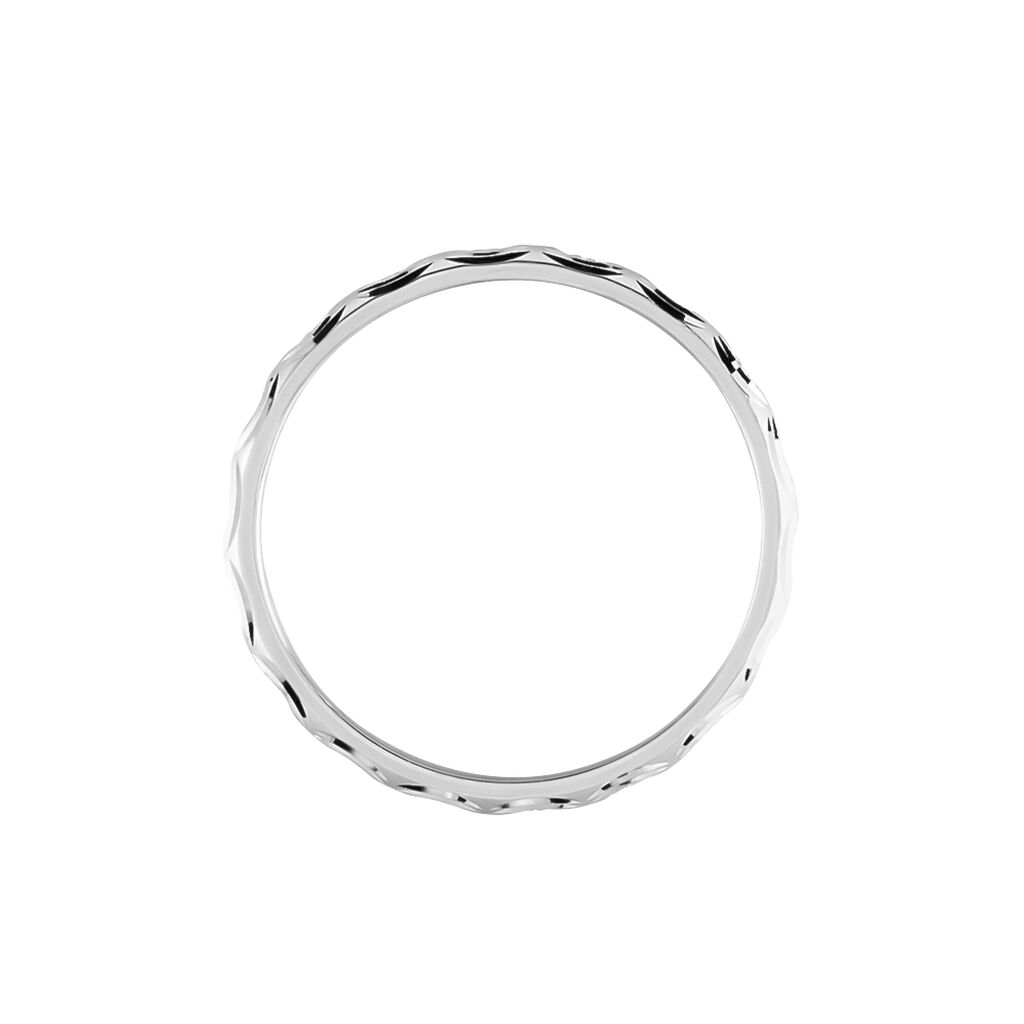 Alliance Or Weiss Marguerite Diamantee - Spannringe Damen | OROVIVO