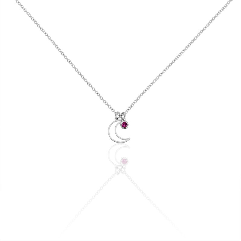 Kette Silber Rhodiniert Mond Spirit - Spannringe Damen | OROVIVO