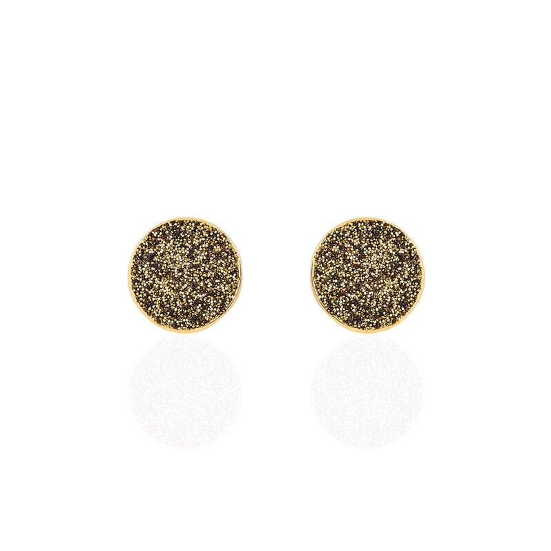 ERYNE Damen Ohrstecker Gold 375 (9 Karat) Kreis - Ohrstecker Damen | OROVIVO