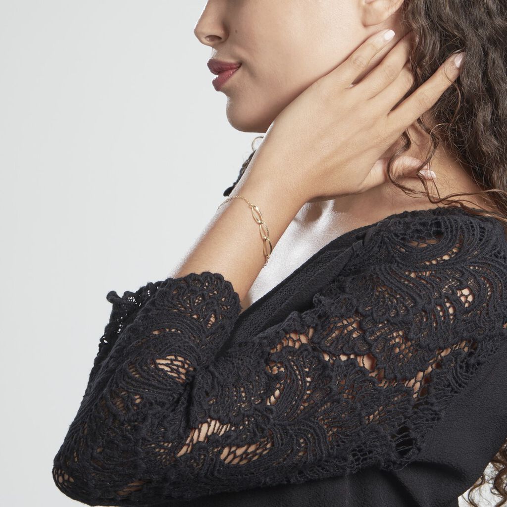 Bracelet Lianetta Or Jaune - Spannringe Damen | OROVIVO