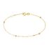 INDIRA Damen Armband Gold 375 (9 Karat) B 1 mm