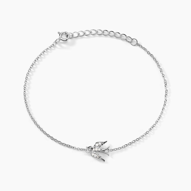 Bracelet Marilla Argent Weiss Oxyde De Zirconium - Spannringe Damen | OROVIVO