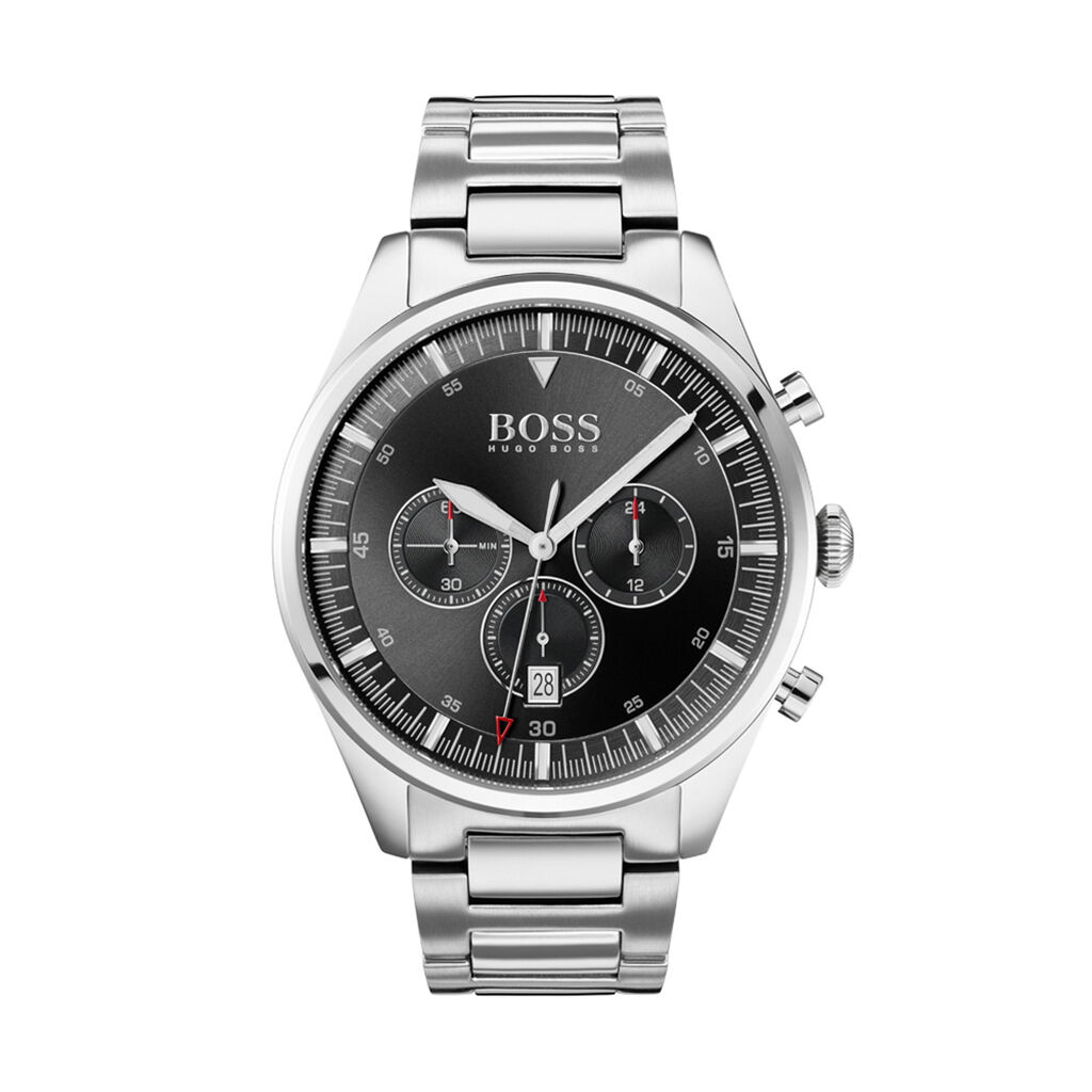 HUGO BOSS Herrenuhr Pioneer 1513712 Quarz