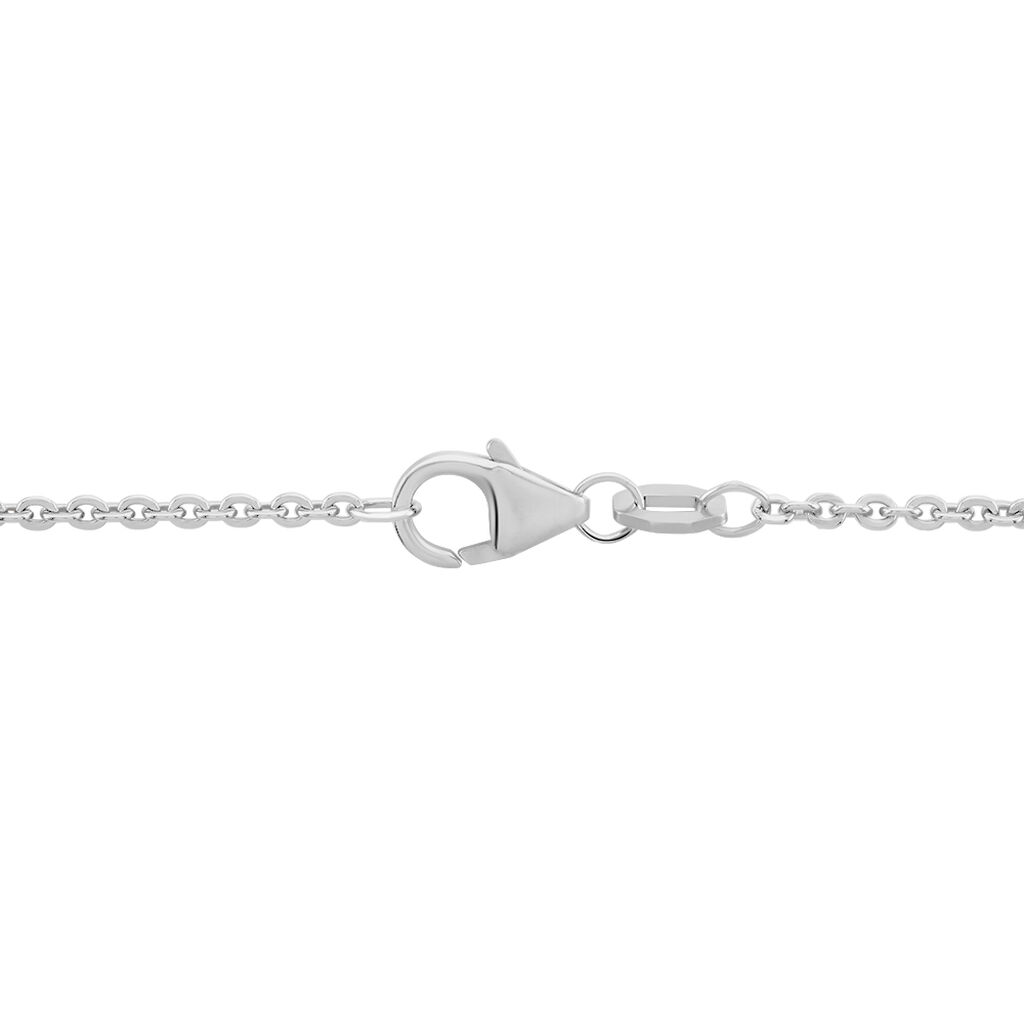 Damen Ankerkette Weißgold 375  - Halsketten Damen | OROVIVO