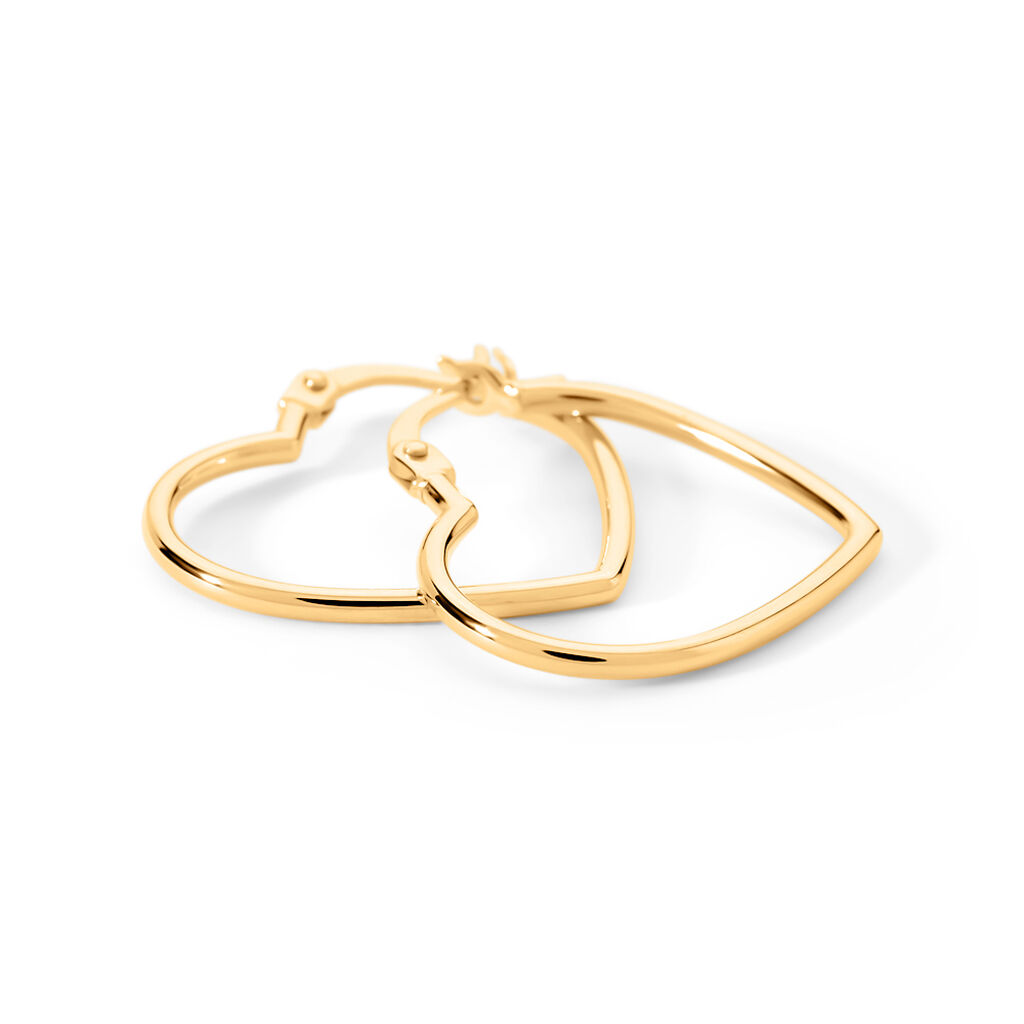 SALI Damen Creolen Gold 375 (9 Karat)