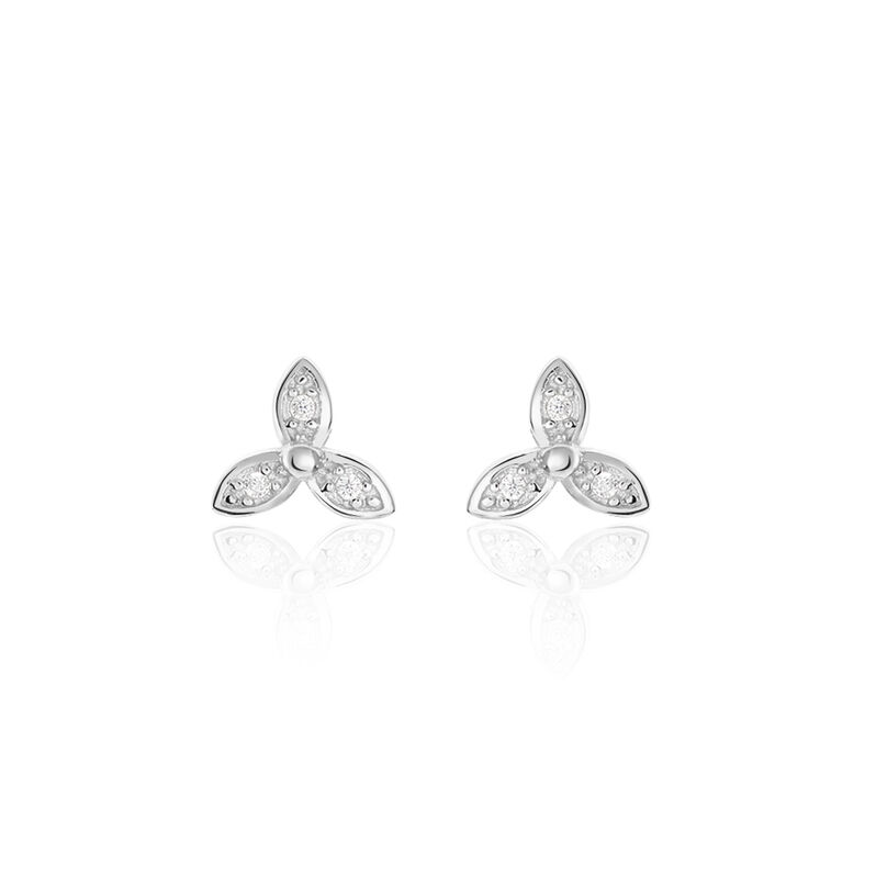 Boucles D'oreilles Argent Rhodie Radhia - Spannringe Damen | OROVIVO