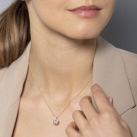 Damen Halskette Gold 375 Zirkonia - Ketten mit Anhänger Damen | OROVIVO