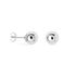 JOLIN KUGEL Damen Ohrstecker Silber 925 Ball B 8 mm