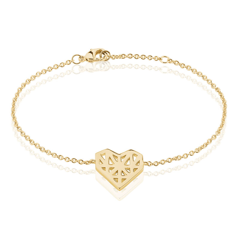 Bracelet Plaque Or Jaune Thea - Spannringe Damen | OROVIVO