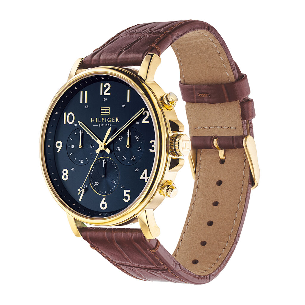 Tommy Hilfiger Herrenuhr Dressed Up 1710380 Quarz