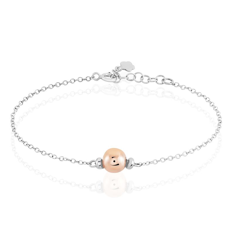 Bracelet Argent Bicolore Pelage - Spannringe Damen | OROVIVO