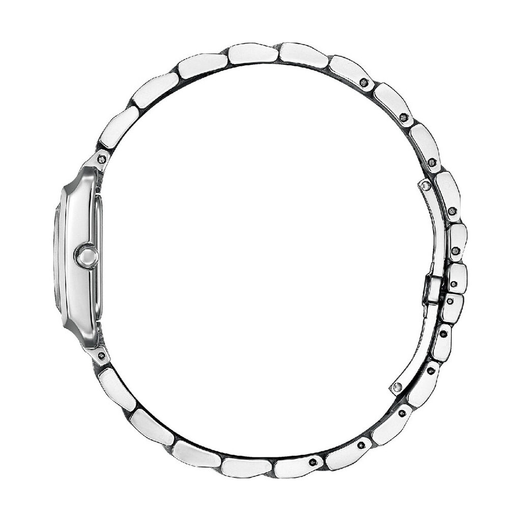 Montre Citizen Ladies Square Nacre Blanche - Spannringe Damen | OROVIVO