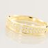 Emily Damen Ring Gold 585 (14 Karat) Diamant Weiß 0,15 ct