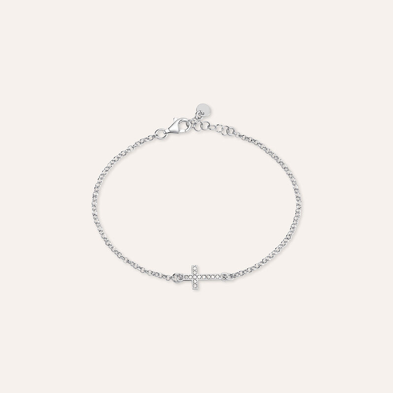 Bracciale Silver Soul Argento Rodiato Cubic Zirconia - Spannringe Damen | OROVIVO