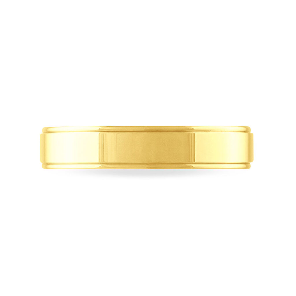 Alliance Beatrice Ruban Plat Or Jaune - Spannringe Familie | OROVIVO