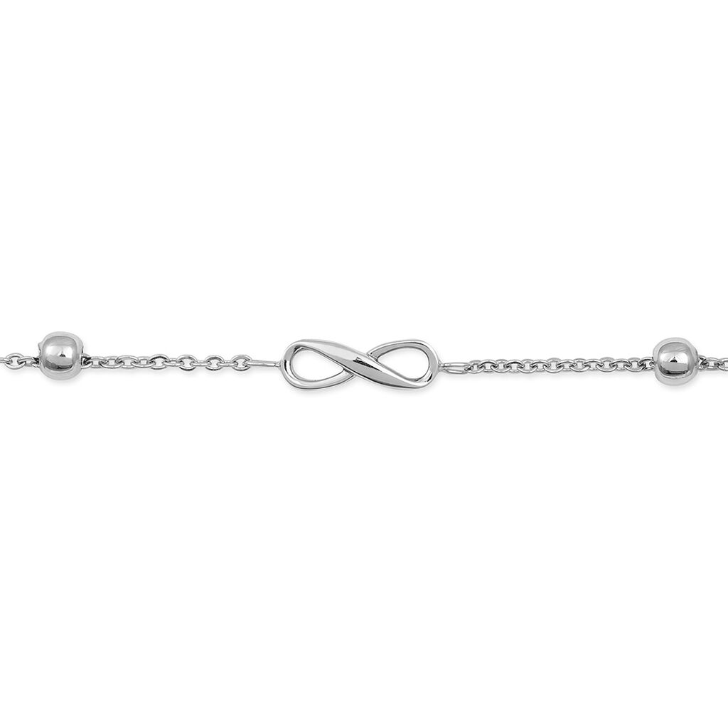Damenarmband Edelstahl Infinity Kugeln - Armbänder mit Anhänger Damen | OROVIVO