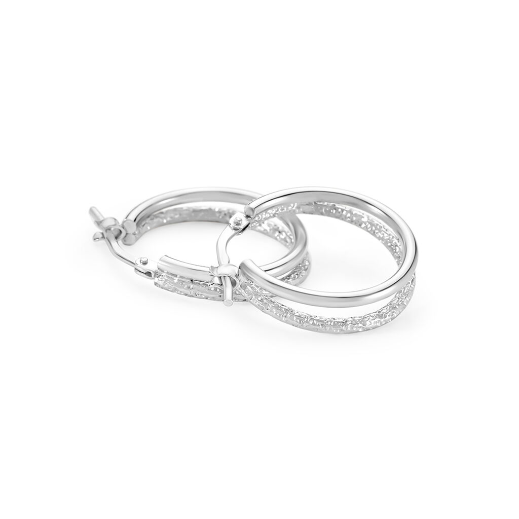 JOSEFINE Damen Creolen Silber 925 - Creolen Damen | OROVIVO