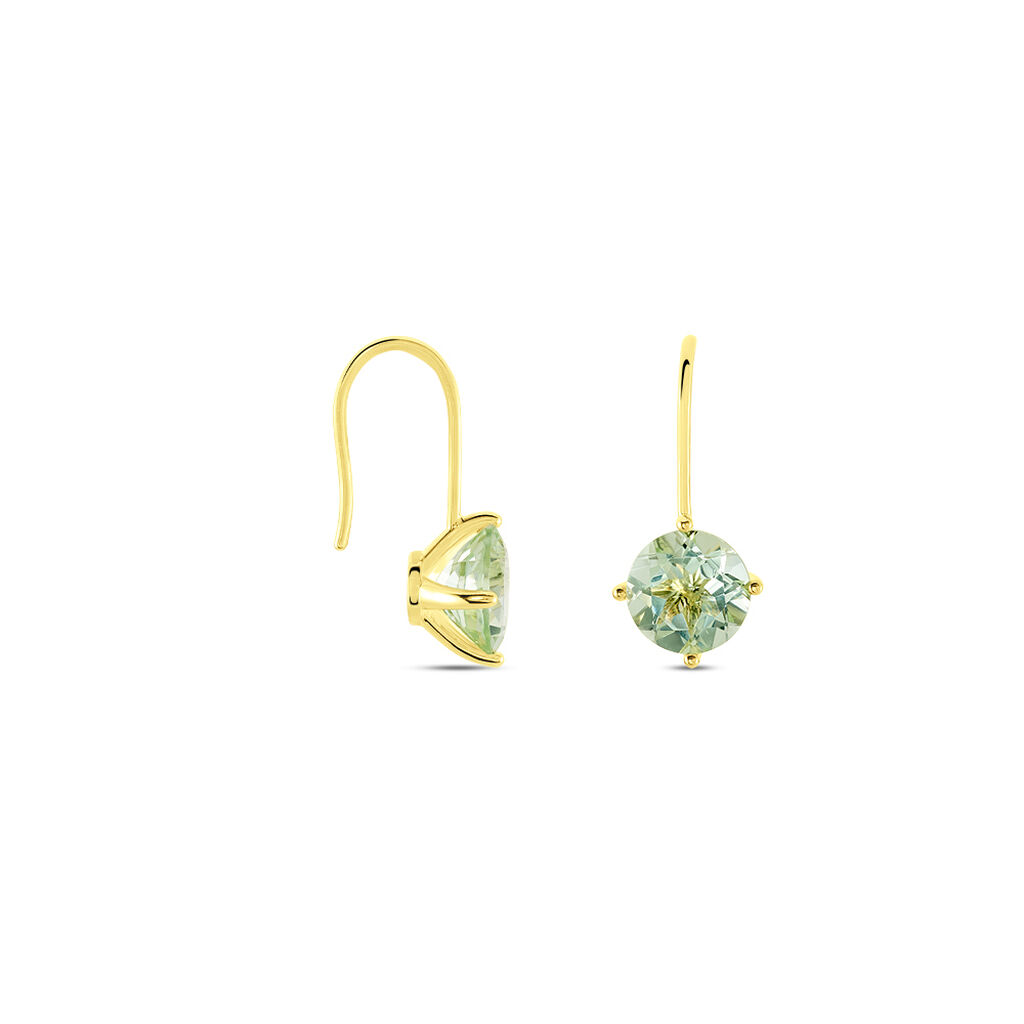 Damen Ohrhänger Silber 925 Gold plattiert Zirkonia  - Sommerschmuck Damen | OROVIVO