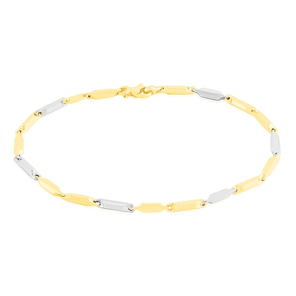 Damenarmband Gold 375 Bicolor  - Armketten Damen | OROVIVO