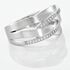 VIENNA Damen Ring Silber 925 Zirkonia Wei&szlig; B 10,7 mm