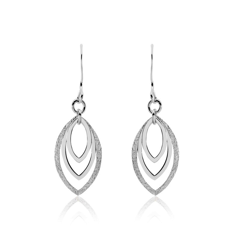 Boucles D'oreilles Liliana Argent - Spannringe Damen | OROVIVO